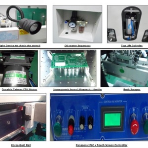 Drukarka do ekranu PCB JW-818C z Cover-5