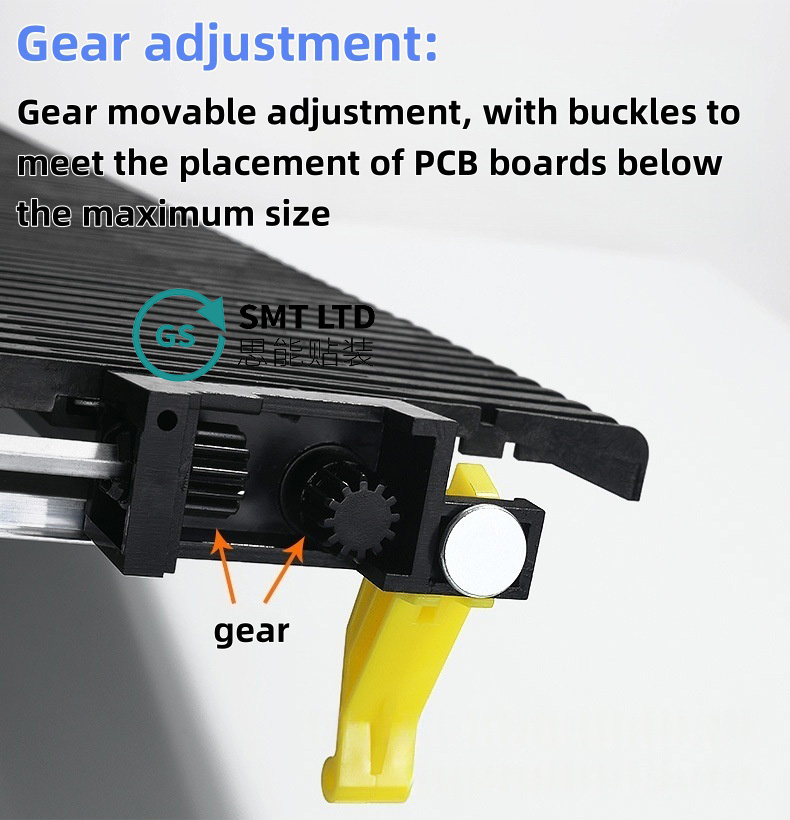 D-antistatisch laad- en losrek smt laadmachine materiaal frame materiaal opslag pcb omzetkast-versnelling aanpassing