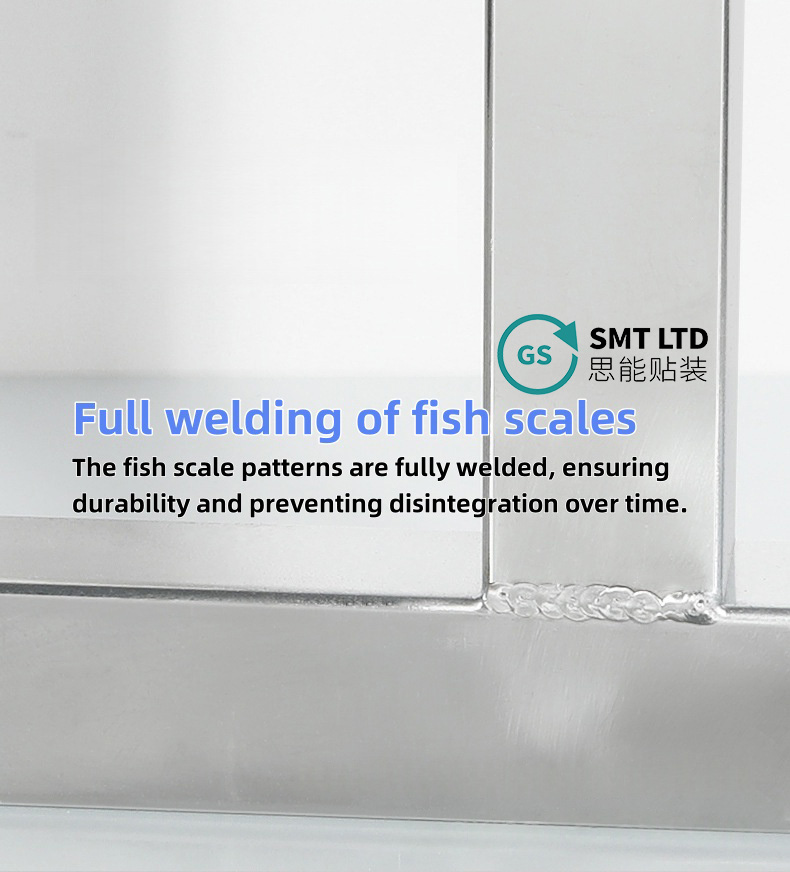 esd pcb skladišna kolica-puno zavarivanje ribljih ljuski