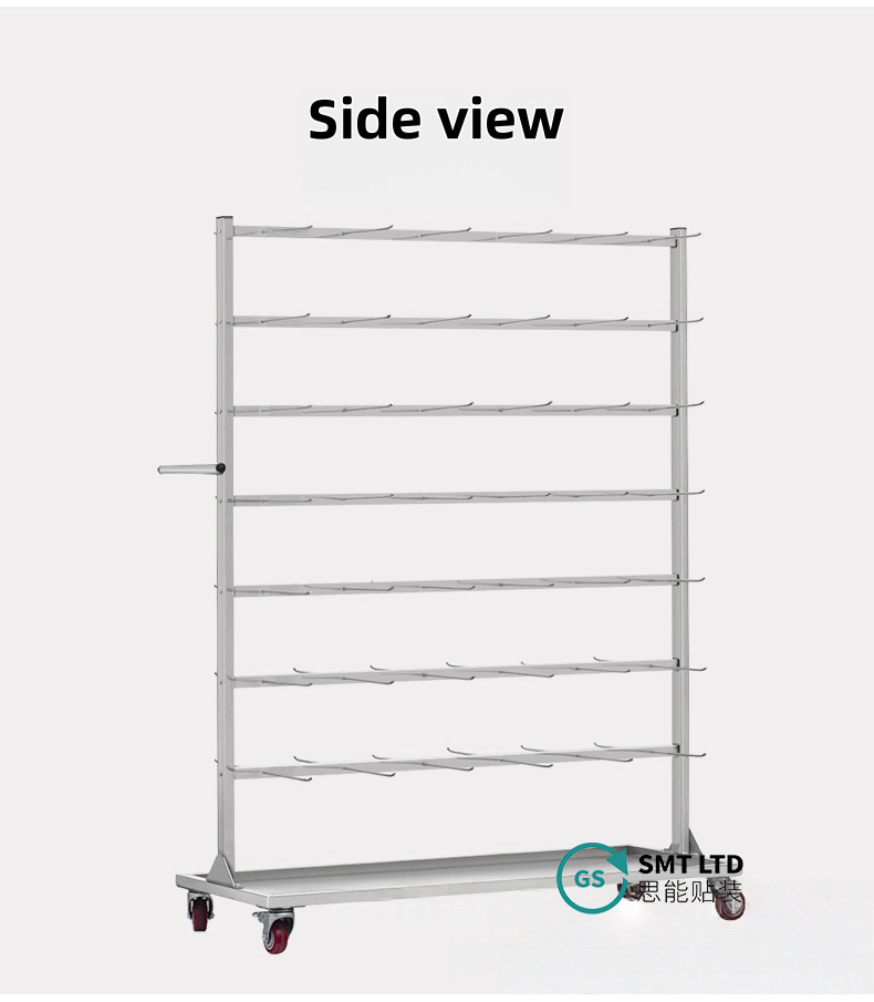 smt esd haspelopslagrek trolleywagen zijaanzicht-2